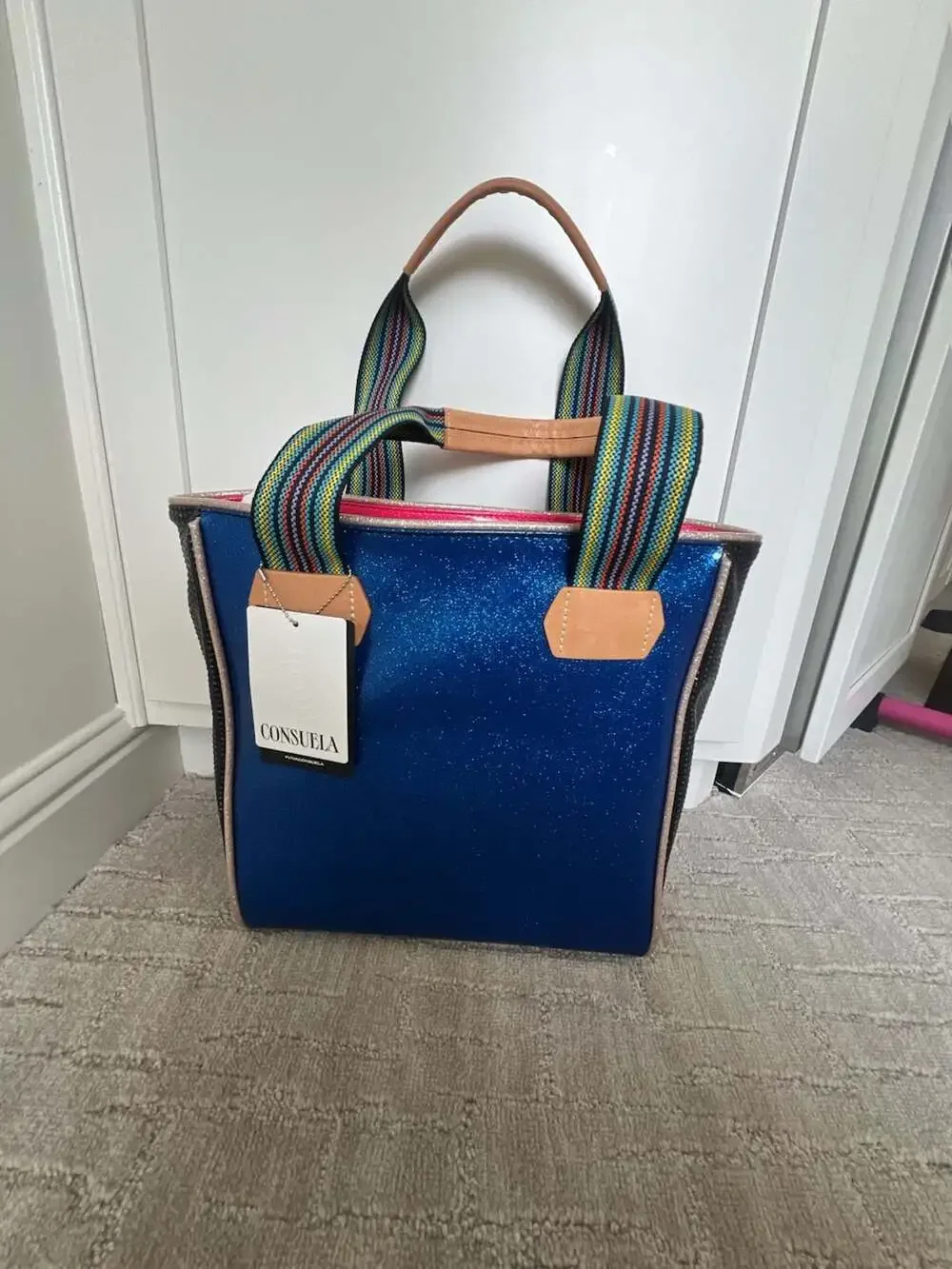 Consuela Chica Classic Tote - Noah Multi-Color Zebra and Leopard Print